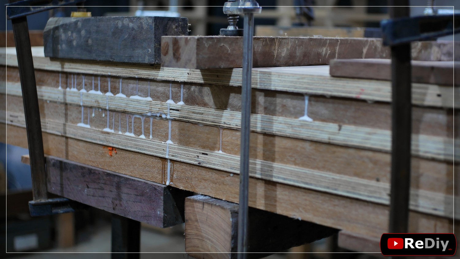 Rediy audio rack solid wood